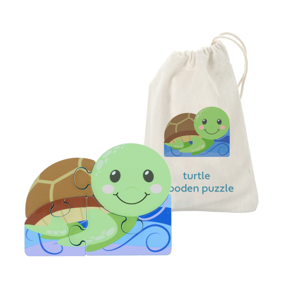 Turtle Mini Wooden Puzzle