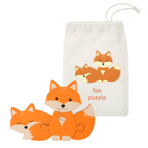 Woodland Fox Mini Wooden Puzzle